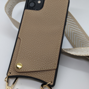 Austin Tan - Eco-Leather iPhone Case with Card Holder